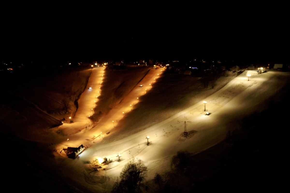 UFO-skiresort in Polen, gelegen in het Tatragebergte