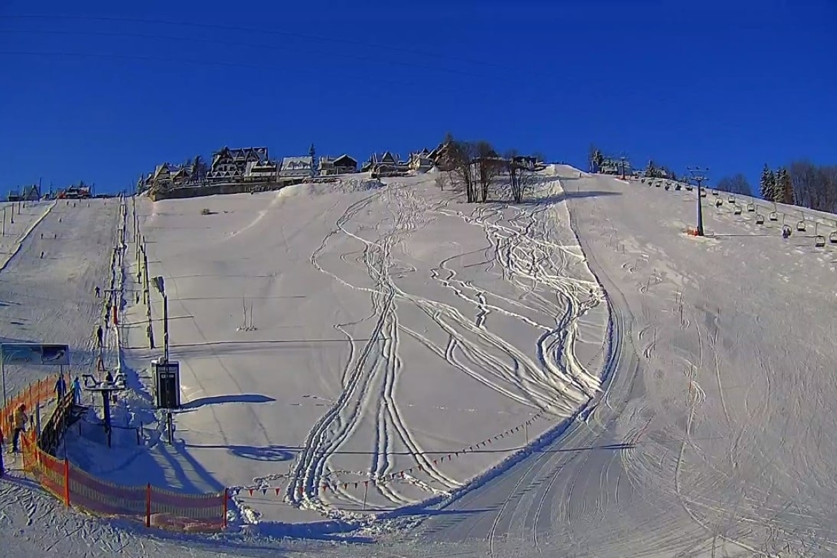 UFO-skiresort in Polen, gelegen in het Tatragebergte