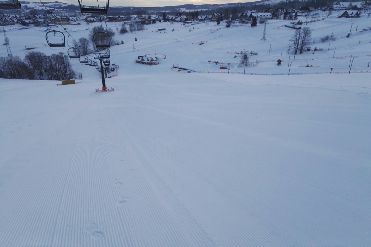 UFO-skiresort in Polen, gelegen in het Tatragebergte